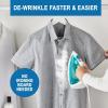 image:imageTfal Iron Ecomaster Steam Iron for Clothes Ceramic Soleplate EcoFriendly with Steam Trigger 1400 Watts AntiDrip Ironing Programmable Steaming Blue Clothes Iron FV1742U01400 Watts