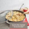 image:imageTfal Ceramic Excellence Reserve Ceramic Non Stick Universal Pan wGlass Lid 55 Quart Induction Oven Broiler Safe 500F Healthy Cooking Easy Cleaning Heat Indicator Cookware Pots and Pans GreyJumbo Cooker