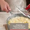 image:imageTfal Ceramic Excellence Reserve Ceramic Non Stick Universal Pan wGlass Lid 55 Quart Induction Oven Broiler Safe 500F Healthy Cooking Easy Cleaning Heat Indicator Cookware Pots and Pans GreyJumbo Cooker