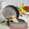 image:imageTfal Ceramic Excellence Reserve Ceramic Non Stick Universal Pan wGlass Lid 55 Quart Induction Oven Broiler Safe 500F Healthy Cooking Easy Cleaning Heat Indicator Cookware Pots and Pans Grey10Piece Set