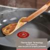 image:imageTfal Ceramic Excellence Reserve Ceramic Non Stick Universal Pan wGlass Lid 55 Quart Induction Oven Broiler Safe 500F Healthy Cooking Easy Cleaning Heat Indicator Cookware Pots and Pans Grey10Piece Set