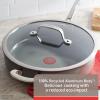 image:imageTfal Ceramic Excellence Reserve Ceramic Non Stick Universal Pan wGlass Lid 55 Quart Induction Oven Broiler Safe 500F Healthy Cooking Easy Cleaning Heat Indicator Cookware Pots and Pans GreyJumbo Cooker