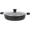 image:imageTfal Specialty Ceramic Dishwasher Oven Safe Everyday Pan 12 5 qt Black53 Quarts