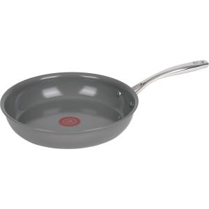 image:imageTfal Ceramic Excellence Reserve Ceramic Non Stick Universal Pan wGlass Lid 55 Quart Induction Oven Broiler Safe 500F Healthy Cooking Easy Cleaning Heat Indicator Cookware Pots and Pans GreyFry Pan