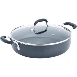 image:imageTfal Specialty Ceramic Dishwasher Oven Safe Everyday Pan 12 5 qt Black5 Quarts