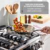 image:imageTFal Gourmet Stainless Steel Fry Pan 125 Inch Induction Compatible Skillet Pan Fast and Even Heating Oven Safe to 500F Professional Grade Cookware for Home ChefsFry Pan