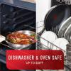 image:imageTFal Preserve Ceramic Nonstick Frying Pan Skillet 12inch Oven Broiler Safe up to 350F Cookware InoCeram Glide Technology Frying Pan Skillet Pots amp Pans Rose GoldSilver