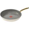 image:imageTFal Preserve Ceramic Nonstick Frying Pan Skillet 12inch Oven Broiler Safe up to 350F Cookware InoCeram Glide Technology Frying Pan Skillet Pots amp Pans Rose GoldBeige