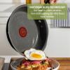 image:imageTFal Preserve Ceramic Nonstick Frying Pan Skillet 12inch Oven Broiler Safe up to 350F Cookware InoCeram Glide Technology Frying Pan Skillet Pots amp Pans Rose GoldBlack
