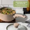 image:imageTFal Preserve Ceramic Nonstick Frying Pan Skillet 12inch Oven Broiler Safe up to 350F Cookware InoCeram Glide Technology Frying Pan Skillet Pots amp Pans Rose GoldPink