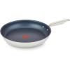 image:imageTFal Preserve Ceramic Nonstick Frying Pan Skillet 12inch Oven Broiler Safe up to 350F Cookware InoCeram Glide Technology Frying Pan Skillet Pots amp Pans Rose GoldSilver