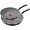 image:imageTfal Preserve Ceramic Non stick Cookware Set 13Piece Oven amp Broiler Safe up to 350F Includes Stockpot Saucepans Frying Pans Protectors Pots and Pans Rose GoldBlack