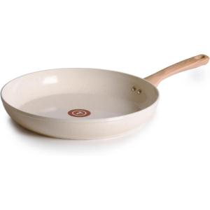 image:imageTFal Preserve Ceramic Nonstick Frying Pan Skillet 12inch Oven Broiler Safe up to 350F Cookware InoCeram Glide Technology Frying Pan Skillet Pots amp Pans Rose GoldBeige