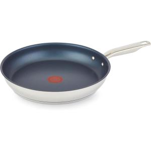 image:imageTFal Preserve Ceramic Nonstick Frying Pan Skillet 12inch Oven Broiler Safe up to 350F Cookware InoCeram Glide Technology Frying Pan Skillet Pots amp Pans Rose GoldSilver
