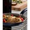 image:imageTFal Ceramic Nonstick Cookware Set Oven Safe Up to 350F 12Piece Includes Stockpot Frying Pans Utensils Ceramic Pots and Pans Set Dark Blue