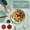 image:imageTFal Inspire Nonstick Ceramic Cookware Set 10Piece Oven Safe to 500F Stockpot Ceramic Pots and Pans Set Frying Pans Saucepans Stockpot Protectors Mint Green10Piece