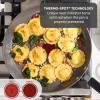 image:imageTFal Ultimate Hard Anodized 12Piece Ceramic Nonstick Cookware Set Oven Safe Up to 400F Ceramic Pots and Pans Set Frying Pans Saucepan Stockpot Cooking Utensils Grey12Piece