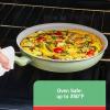 image:imageTfal Recycled Ceramic Nonstick Cookware Set 12 Piece Oven Safe 350F Pots and Pans Fry Pan Kitchen tools GreenGriddle