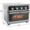 image:imageTfal 9 in 1 Toaster Oven Air Fryer Combo Stainless Steel Convection Countertop Oven Fast Heatup 7 Pound Chicken Capacity Extra Crispy Results Toast Bake Air Fry Reheat Broil