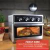 image:imageTfal 9 in 1 Toaster Oven Air Fryer Combo Stainless Steel Convection Countertop Oven Fast Heatup 7 Pound Chicken Capacity Extra Crispy Results Toast Bake Air Fry Reheat Broil