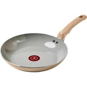 image:imageTFal Refresh Ceramic Nonstick Frying Pan 12 Inch Skillet Oven Safe up to 350F Cookware with StayCool Handle Pots and Pans Sand Beige