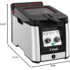 image:imageTfal Compact EZ Clean Stainless Steel Deep Fryer with Basket for Home Use 18 Liter Oil and 17 Pound Food Capacity 1200 Watts Easy Clean Temp Control Oil Filtration 18 L35 L 1800 W
