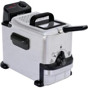 image:imageTfal Compact EZ Clean Stainless Steel Deep Fryer with Basket for Home Use 18 Liter Oil and 17 Pound Food Capacity 1200 Watts Easy Clean Temp Control Oil Filtration 18 L18 L 1200 W