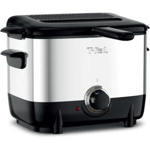 image:imageTfal Compact EZ Clean Stainless Steel Deep Fryer with Basket for Home Use 18 Liter Oil and 17 Pound Food Capacity 1200 Watts Easy Clean Temp Control Oil Filtration 18 L1 L 900 W