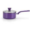 image:imageTfal Excite Nonstick Cookware Set 14 Piece Oven Safe 350F Pots and Pans Dishwasher Safe RedPurple