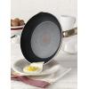 image:imageTfal Excite Nonstick Fry Pan Set 2 Piece 8 1025 Inch Oven Safe 350F Cookware Pots and Pans Dishwasher Safe RedBronze