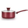 image:imageTfal Excite Nonstick SaucePan 3 Quart Oven Safe 350F Cookware Pots and Pans Dishwasher Safe Red