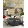 image:imageTfal HeatMaster Nonstick Fry Pan 10 Inch Induction Oven Broiler Safe 500F Cookware Pots and Pans Dishwasher Safe Black and BlueSquare Jumbo Cooker