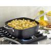 image:imageTfal HeatMaster Nonstick Fry Pan 10 Inch Induction Oven Broiler Safe 500F Cookware Pots and Pans Dishwasher Safe Black and BlueSquare Jumbo Cooker