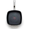 image:imageTfal HeatMaster Nonstick Fry Pan 10 Inch Induction Oven Broiler Safe 500F Cookware Pots and Pans Dishwasher Safe Black and BlueSquare Jumbo Cooker