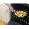 image:imageTfal HeatMaster Nonstick Fry Pan 10 Inch Induction Oven Broiler Safe 500F Cookware Pots and Pans Dishwasher Safe Black and BlueTriangle Pan