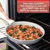 image:imageTfal HeatMaster Nonstick Saut Pan 12 Inch Induction Oven Broiler Safe 500F Cookware Pots and Pans Dishwasher Safe Black and BlueCeramic Nonstick