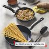 image:imageTfal Initiatives Nonstick Cookware Set 20 Piece Oven Safe 350F Pots and Pans Dishwasher Safe BlackInitiatives Nonstick