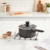 image:imageTfal Initiatives Nonstick Sauce Pan 3 Quart Oven Safe 350F Cookware Pots and Pans Dishwasher Safe GreyInitiatives Nonstick