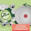 image:imageTfal Signature Non Stick Sauce Pan wGlass Lid 3 Quart Oven Broiler Safe 350F Scratch Resistant Comfortable handle Versatile amp Convenient Cookware Pots and Pans Dishwasher Safe BlackCeramic Nonstick