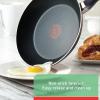 image:imageTfal Titanium Nonstick Frypan 10 Inch Oven Safe 350F Cookware Pots and Pans Black