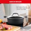 image:imageTfal Ultimate Hard Anodized Nonstick Cookware Set 10 Piece Induction Oven Safe 400F Pots and Pans Dishwasher Safe BlackTitanium Nonstick