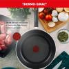 image:imageTfal Ultimate Hard Anodized Nonstick Cookware Set 10 Piece Induction Oven Safe 400F Pots and Pans Dishwasher Safe BlackTitanium Nonstick