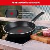 image:imageTfal Ultimate Hard Anodized Nonstick Cookware Set 10 Piece Induction Oven Safe 400F Pots and Pans Dishwasher Safe BlackTitanium Nonstick