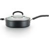 image:imageTfal Advanced Nonstick Jumbo Cooker 5 Quart Oven Safe 350F Cookware Pots and Pans Dishwasher Safe BlackTitanium Advanced Nonstick
