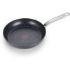 image:imageTfal HeatMaster Nonstick Fry Pan 10 Inch Induction Oven Broiler Safe 500F Cookware Pots and Pans Dishwasher Safe Black and BlueFry Pan