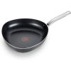 image:imageTfal HeatMaster Nonstick Fry Pan 10 Inch Induction Oven Broiler Safe 500F Cookware Pots and Pans Dishwasher Safe Black and BlueTriangle Pan