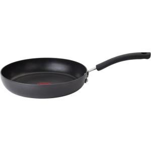 image:imageTFal Platinum Nonstick Fry Pan 12 Inch Induction Oven Broiler Safe 500F Cookware Pots and Pans Dishwasher Safe BlackHard Anodized Nonstick