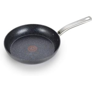 image:imageTfal HeatMaster Nonstick Fry Pan 10 Inch Induction Oven Broiler Safe 500F Cookware Pots and Pans Dishwasher Safe Black and BlueFry Pan