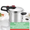 image:imageTfal P2614634 Secure Aluminum Initiatives 12PSI Pressure Cooker Cookware 6Quart Siver