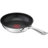image:imageTFal x Jamie Oliver Nonstick Coated Stainless Steel Pan 11Inch Induction Compatible Oven Safe up to 500F Chefs Stainless Steel Skillet Frying Pan SilverNonstick Stainless Steel